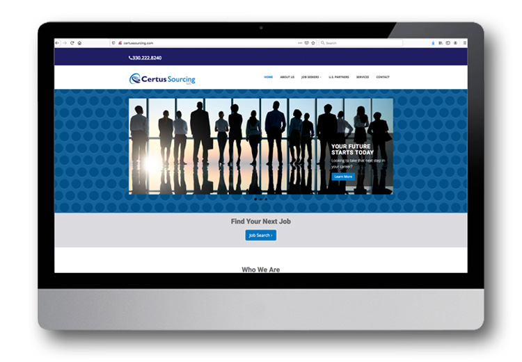 Certus Sourcing Website