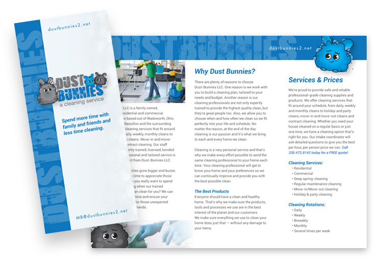 Dust Bunnies LLC Flyer