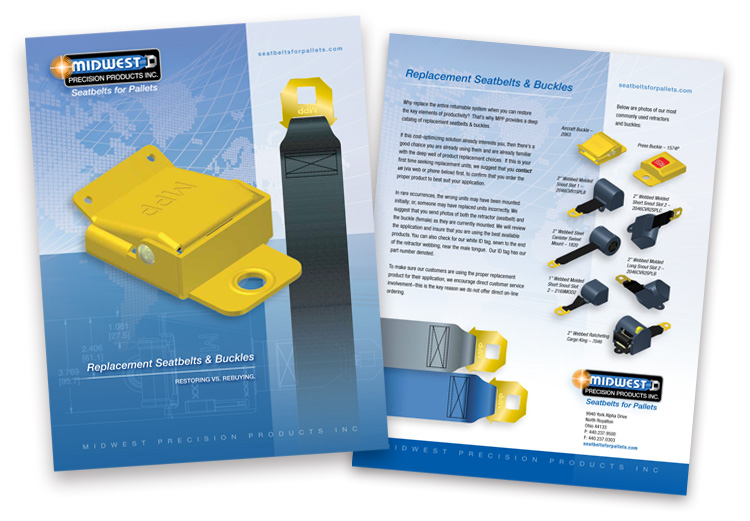 Midwest Precision Products Product Sheet